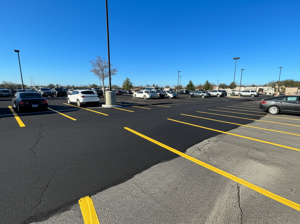 Shopping Center Asphalt Renovation